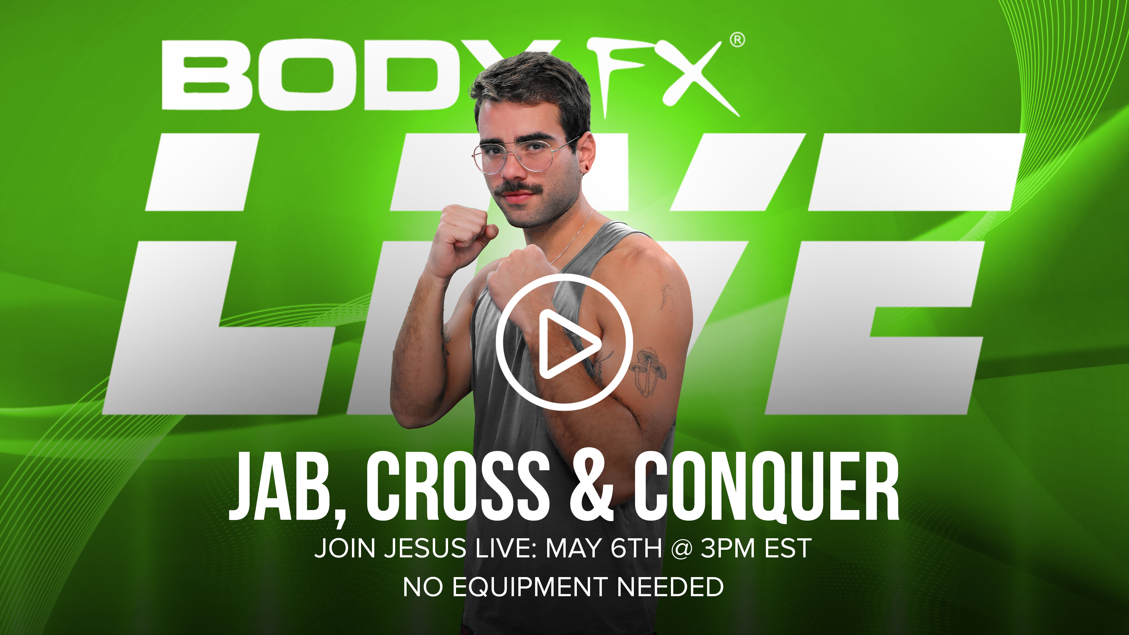 Jesus Jab, Cross & Conquer
